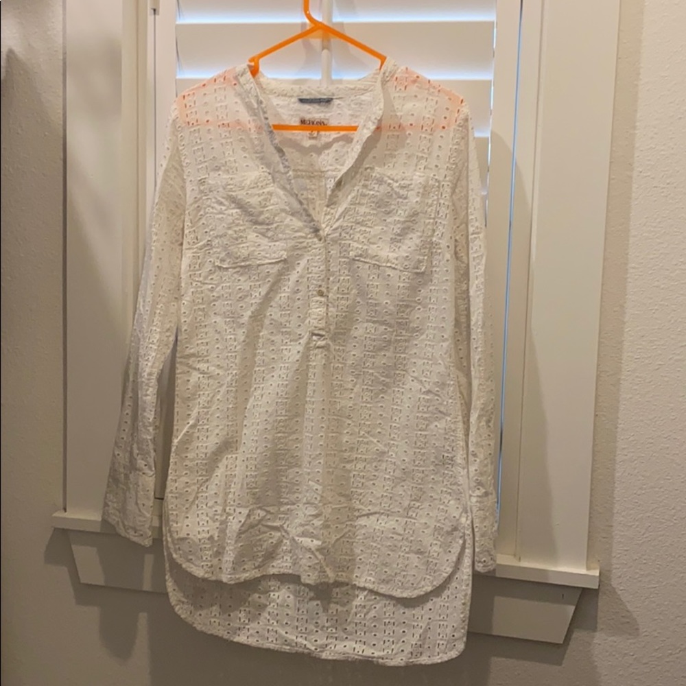 Merona eyelet swim cover